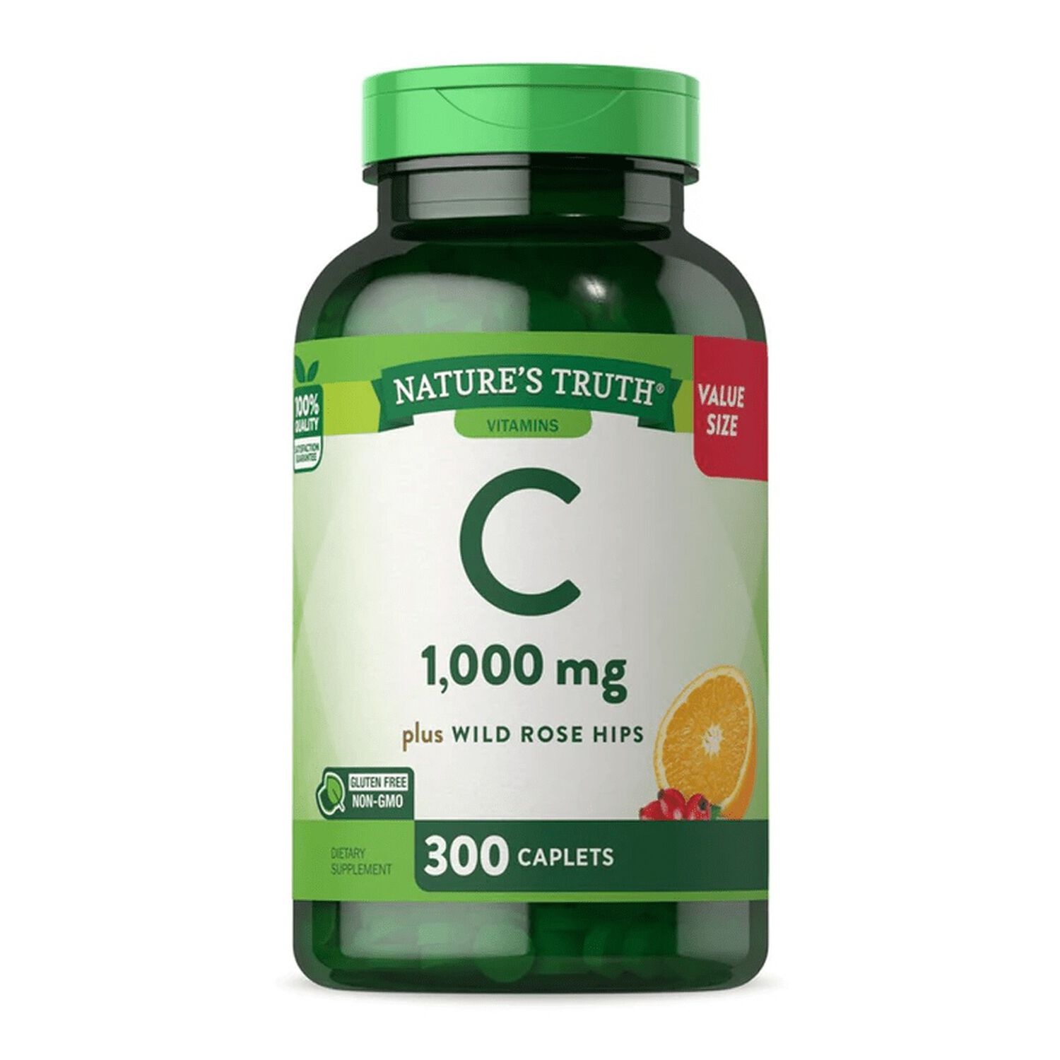 Vitamina C 1000 Mg Plus Con Rosa Mosqueta 300 Caps image number 0.0
