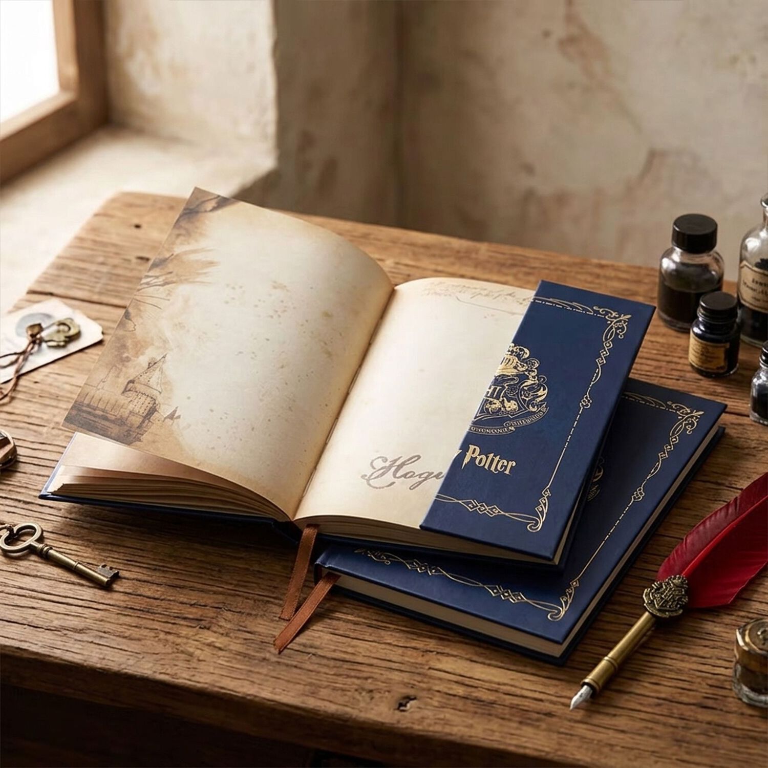 Cuaderno Planner Agenda Harry Potter Vintage image number 4.0