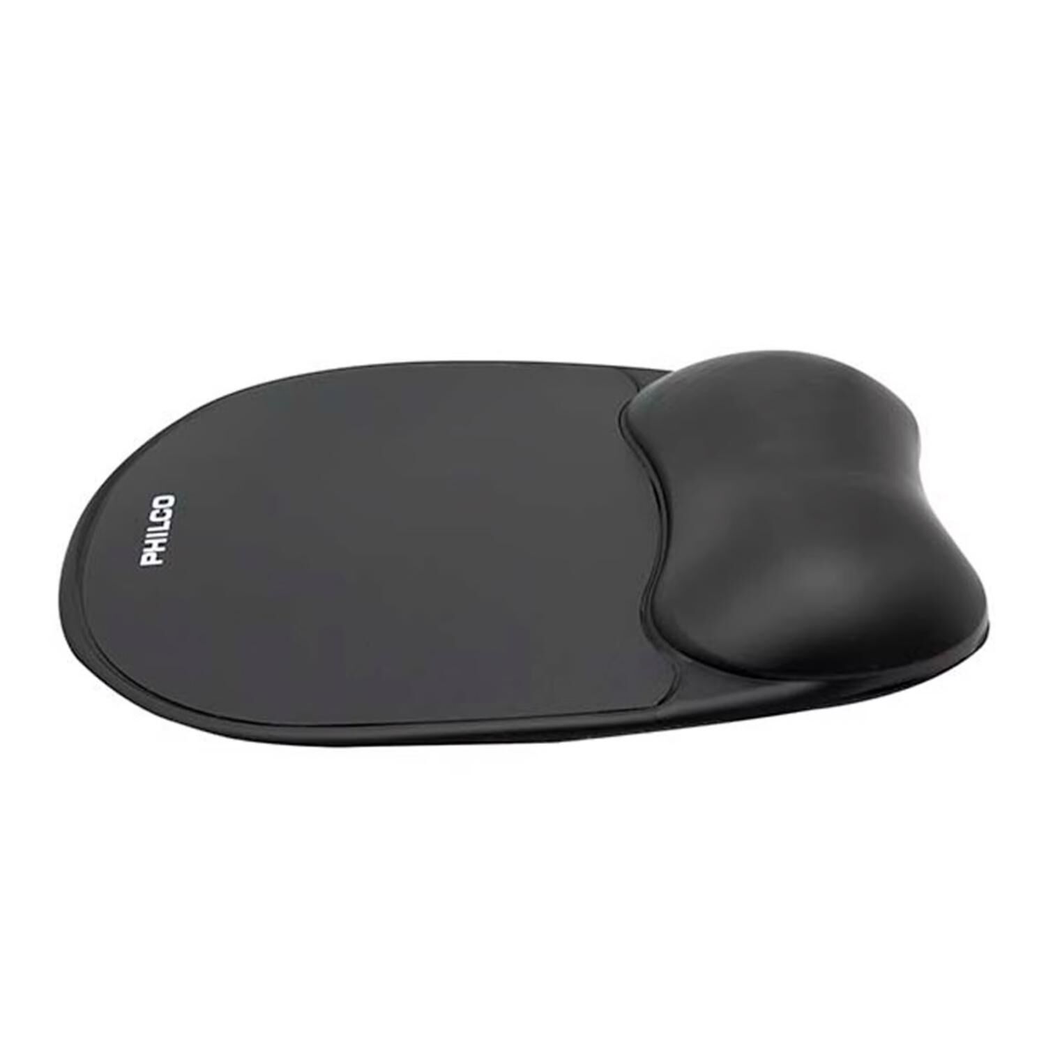 Mousepad Con Apoya Mu&ntilde;ecas De Gel Negro M00214 image number 2.0