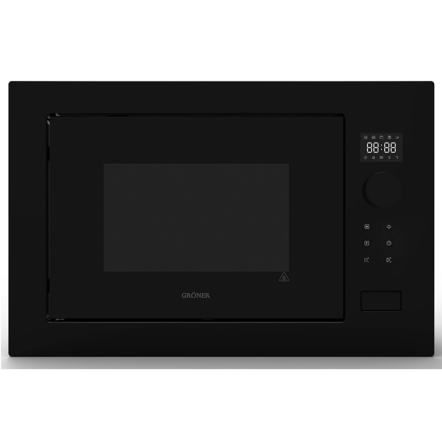 Horno Microondas Empotrable Gr&ouml;ner Black Matte Grill 25l image number 7.0