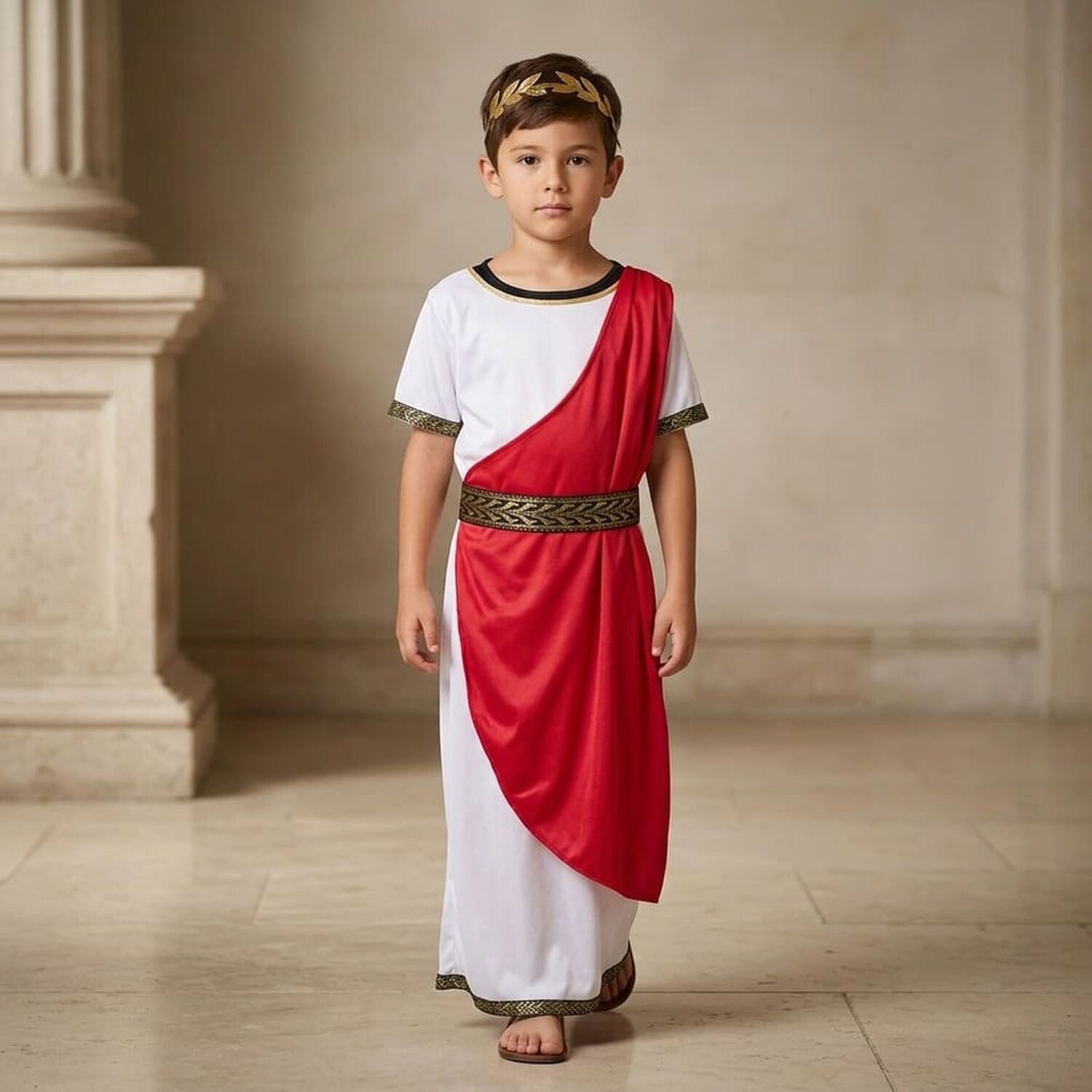 Disfraz Cosplay Gladiador Infantil Para Ni&ntilde;os image number 24.0