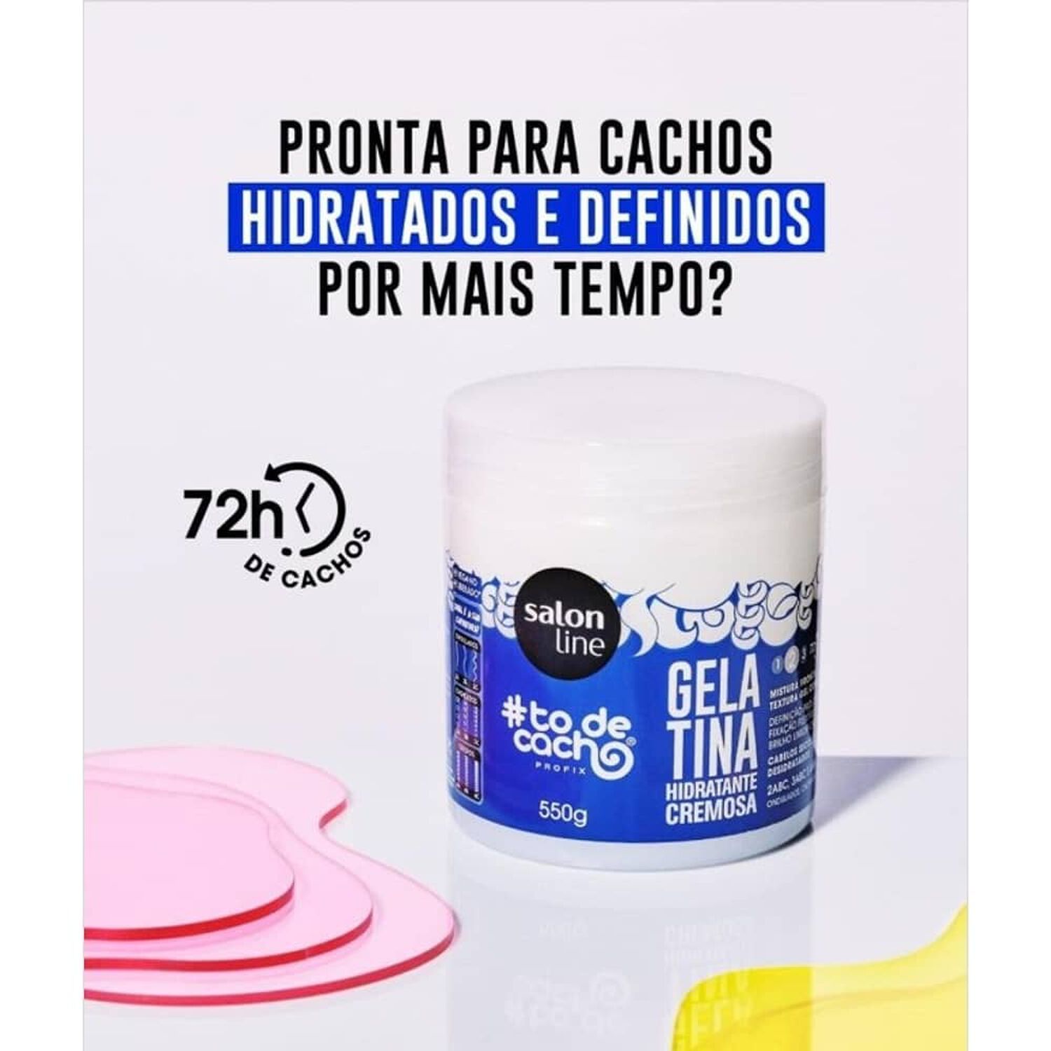 To De Cacho Gelatina Hidratante 550 G Salon Line image number 1.0