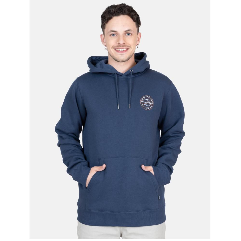 Poler&oacute;n Liso Cuello Redondo Con Capucha Hombre Maui And Sons image number 0.0
