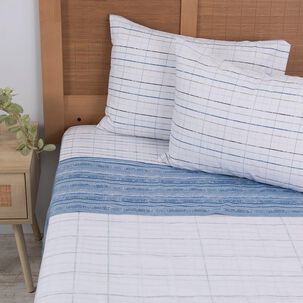 Sabana 180 Hilos Estampadas Super King Block