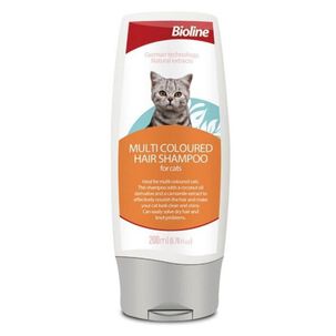 Shampoo Para Gatos Con Pelaje Colorido 200ml Bioline