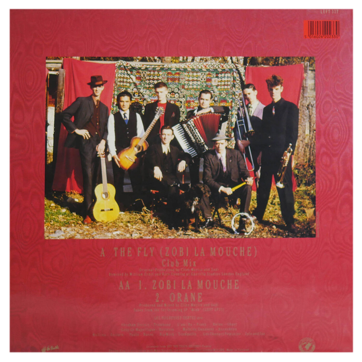 Les Negresses Vertes - Zobi La Mouche (the Fly) | 12" Maxi Single Usado image number 1.0
