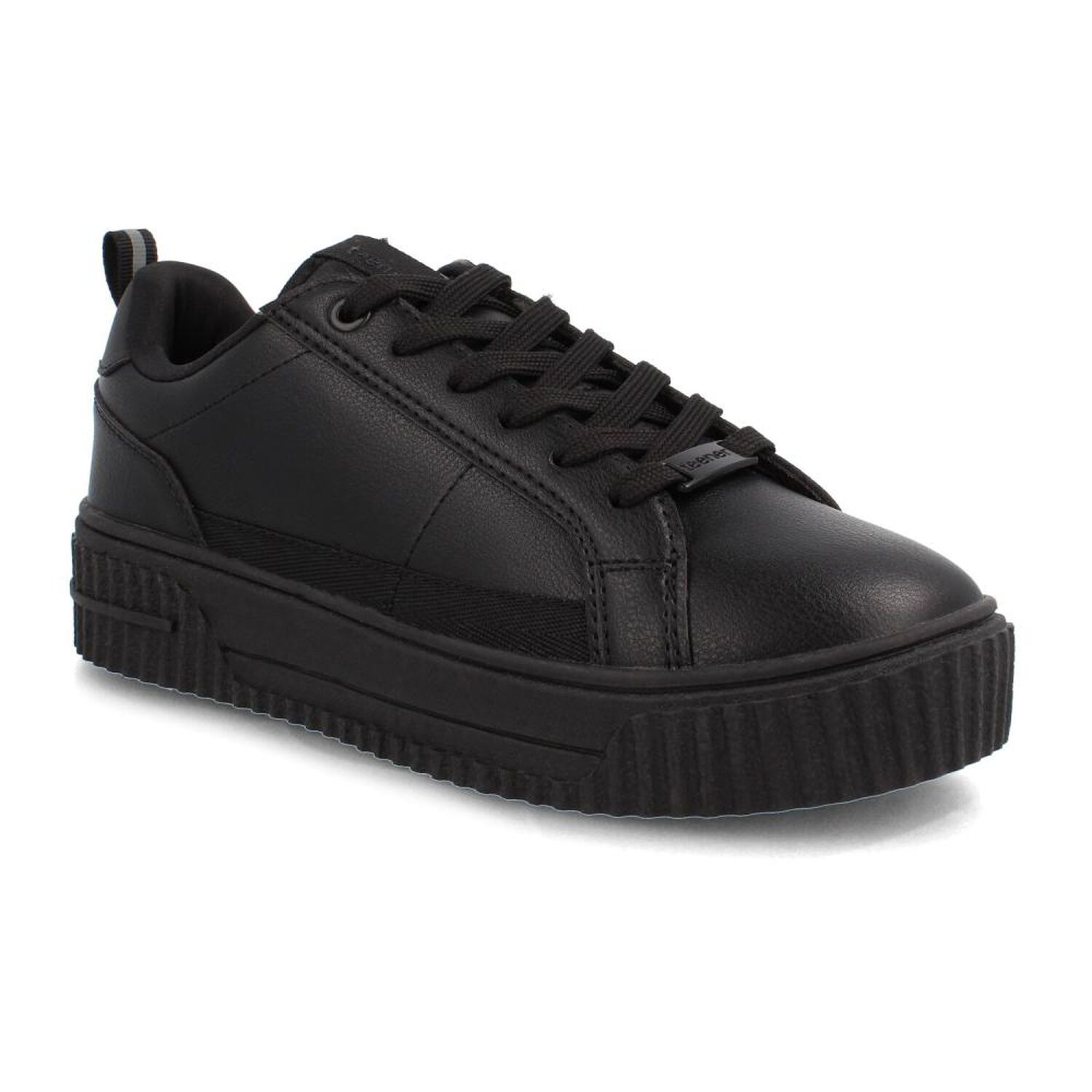 Zapatilla Escolar Mujer Teener Kristel Negro image number 1.0