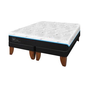 Cama Europea Cic Green Infinity / King / Base Dividida