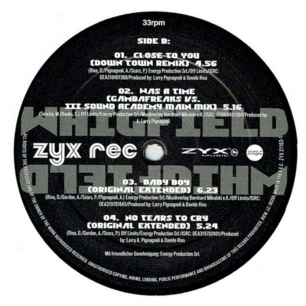 Whigfield - Greatest Hits Remixes | Vinilo image number 3.0