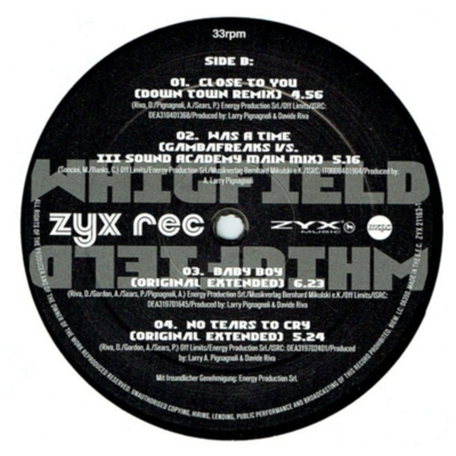 Whigfield - Greatest Hits Remixes | Vinilo image number 3.0