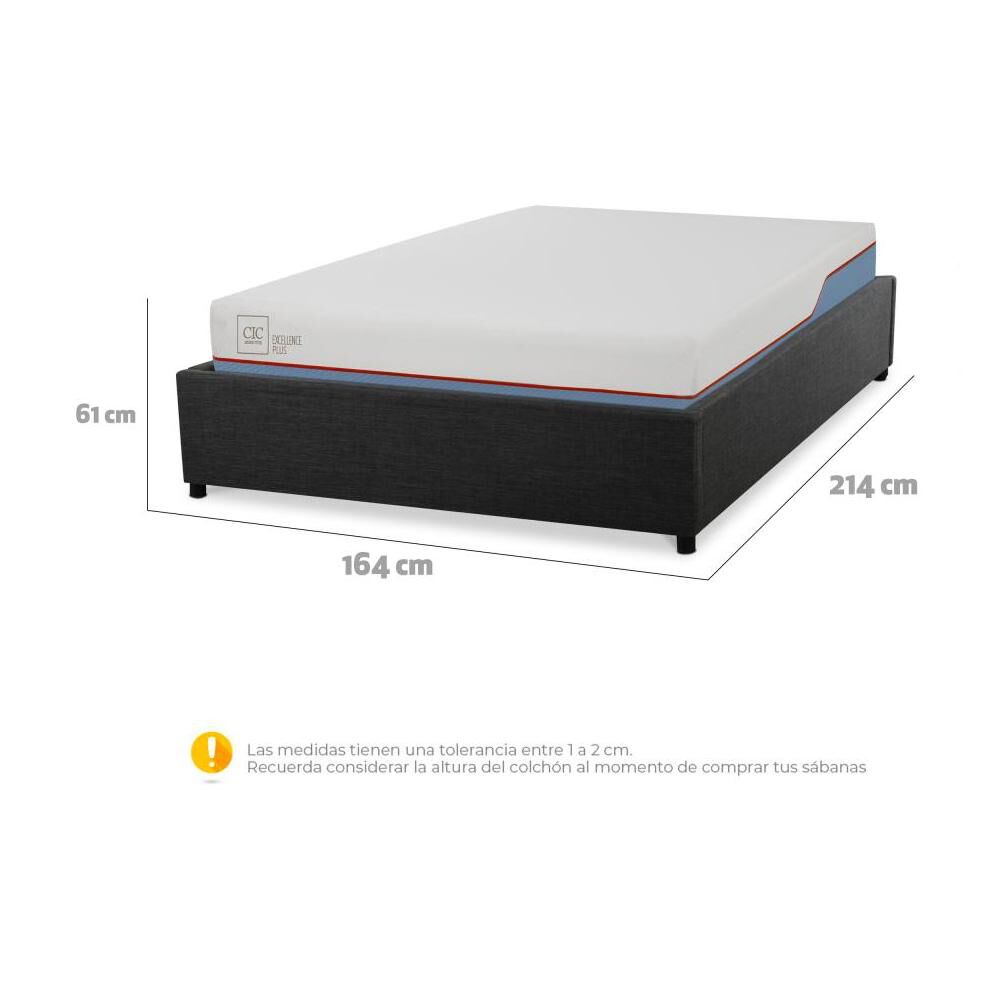 Cama Space Box Cic Excellence Plus / 2 Plazas image number 5.0