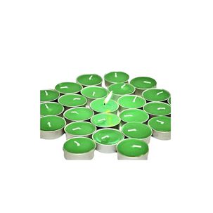 Set 50 Velas Decorativas Verdes