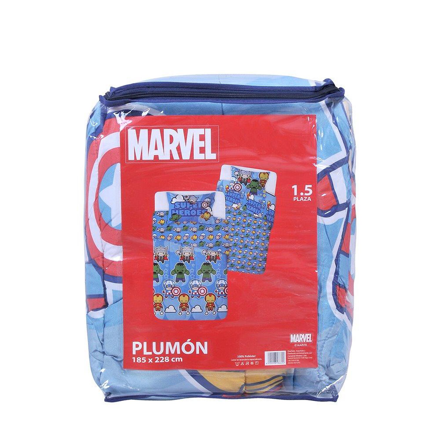 Plumon 1.5 Plazas Avengers Kawaii image number 2.0