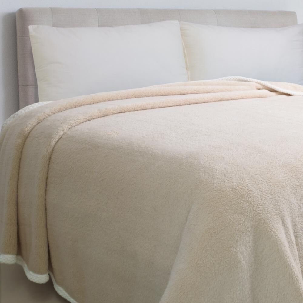 Frazada Sherpa Belle Noite Doble / King image number 0.0