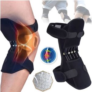 Articulaci&oacute;n Apoyo Rodilla Rodillera De Refuerzo Con Resorte