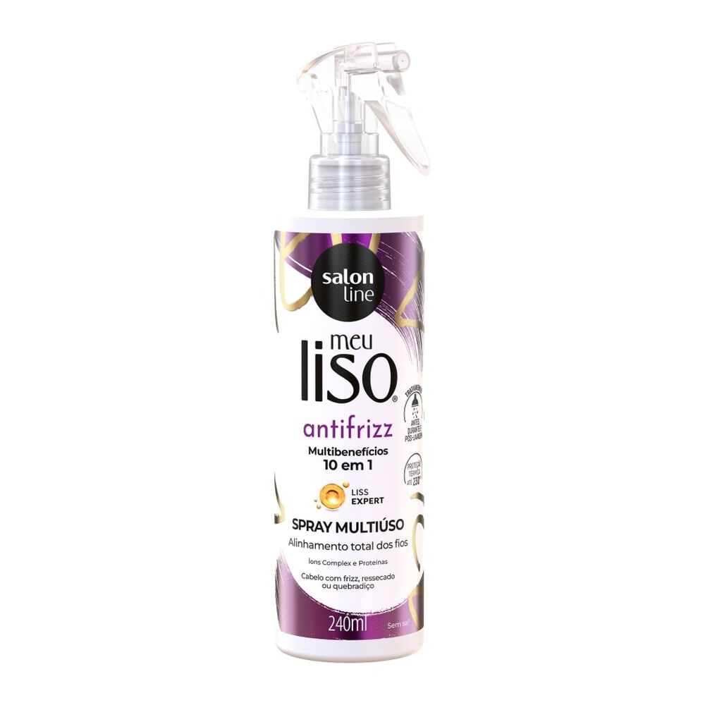 Spray Multiuso Antifrizz Meu Liso 240 Ml Salon Line image number 2.0