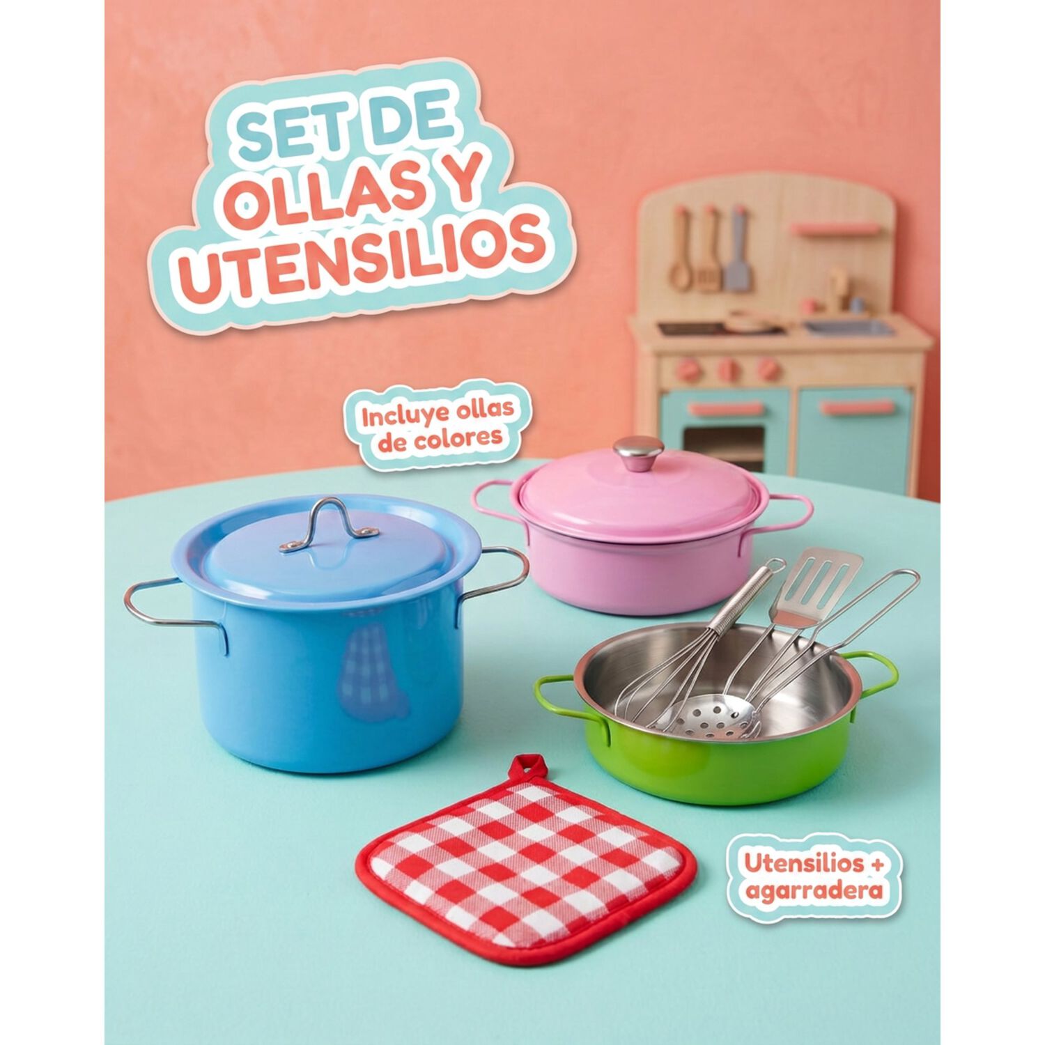 Maleta Juguete Unicornio Con Set T&eacute; Infantil Cocina image number 18.0