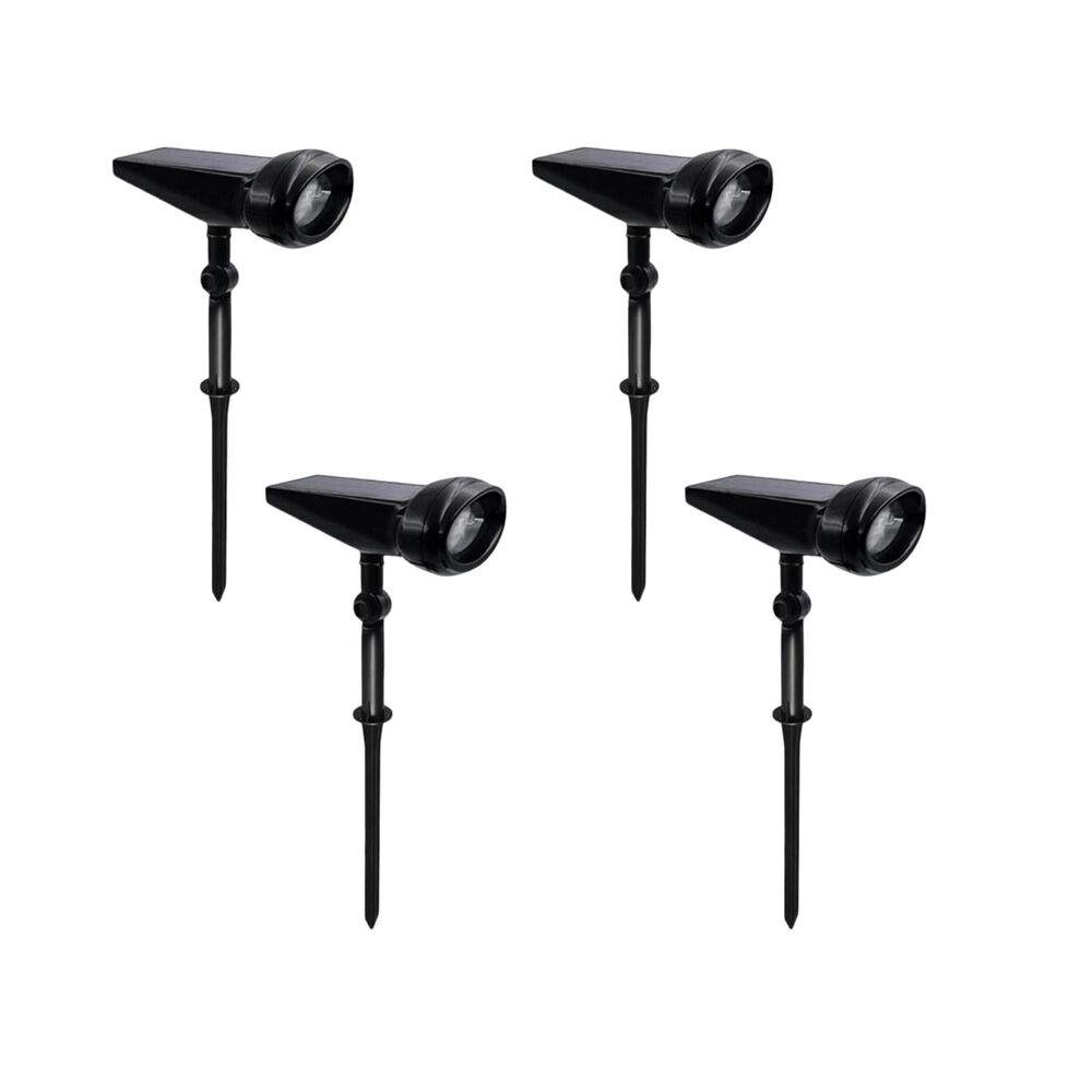 Pack 4 Foco Estaca Para Exterior Led Solar Contra Agua image number 0.0