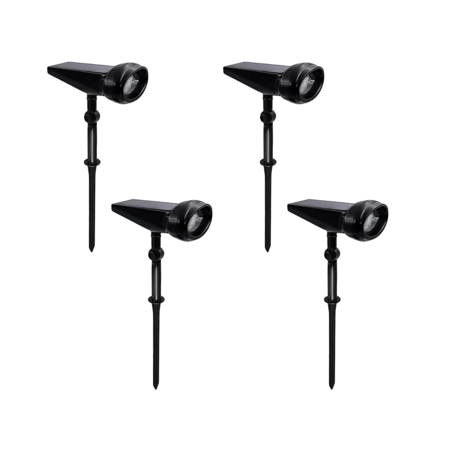 Pack 4 Foco Estaca Para Exterior Led Solar Contra Agua image number 0.0