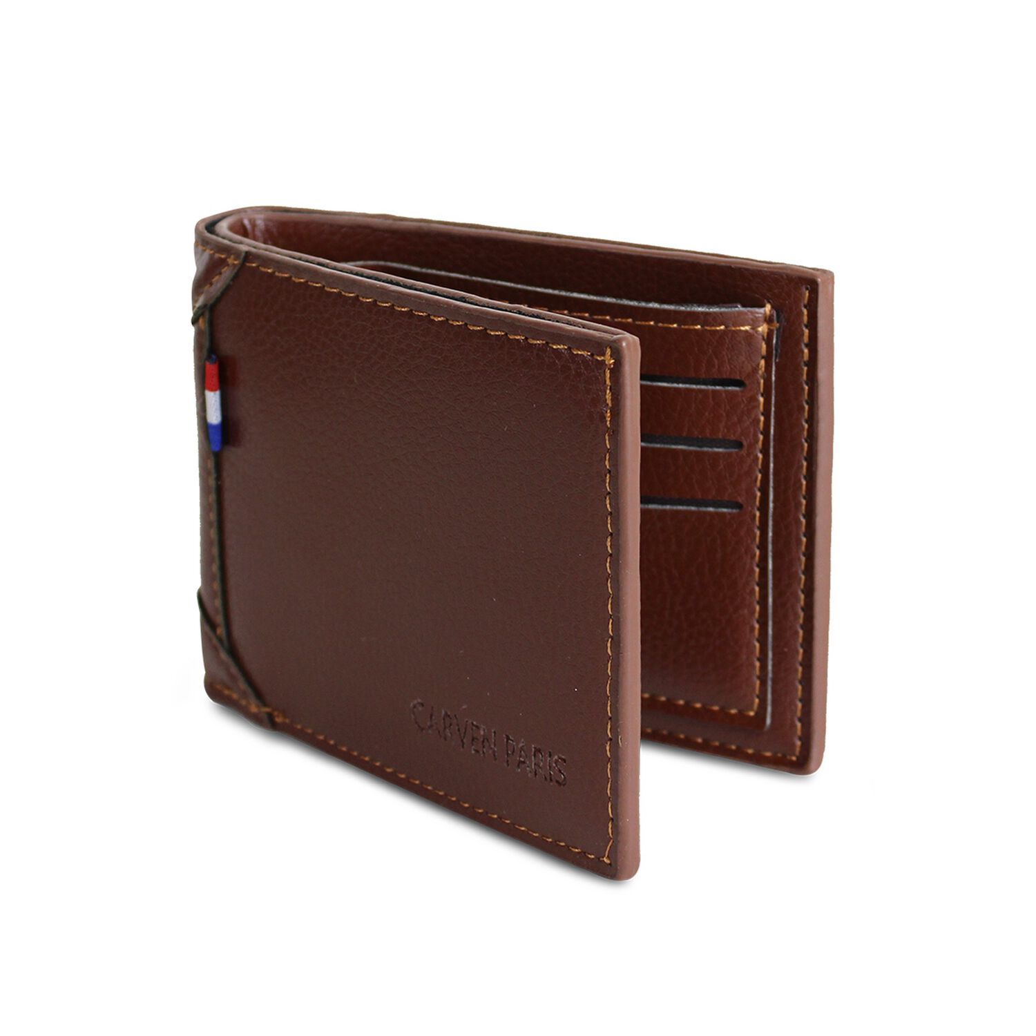 Billetera De Hombre Agus Caf&eacute; Carven Paris image number 1.0