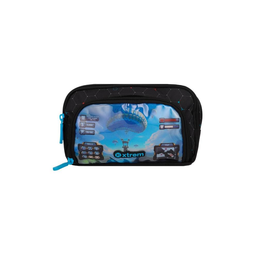 Estuche Xtrem Zip-art 6xt Videojuego Negro image number 0.0