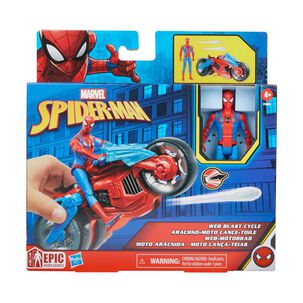 Figura De Acción Spider-man Moto Arácnida