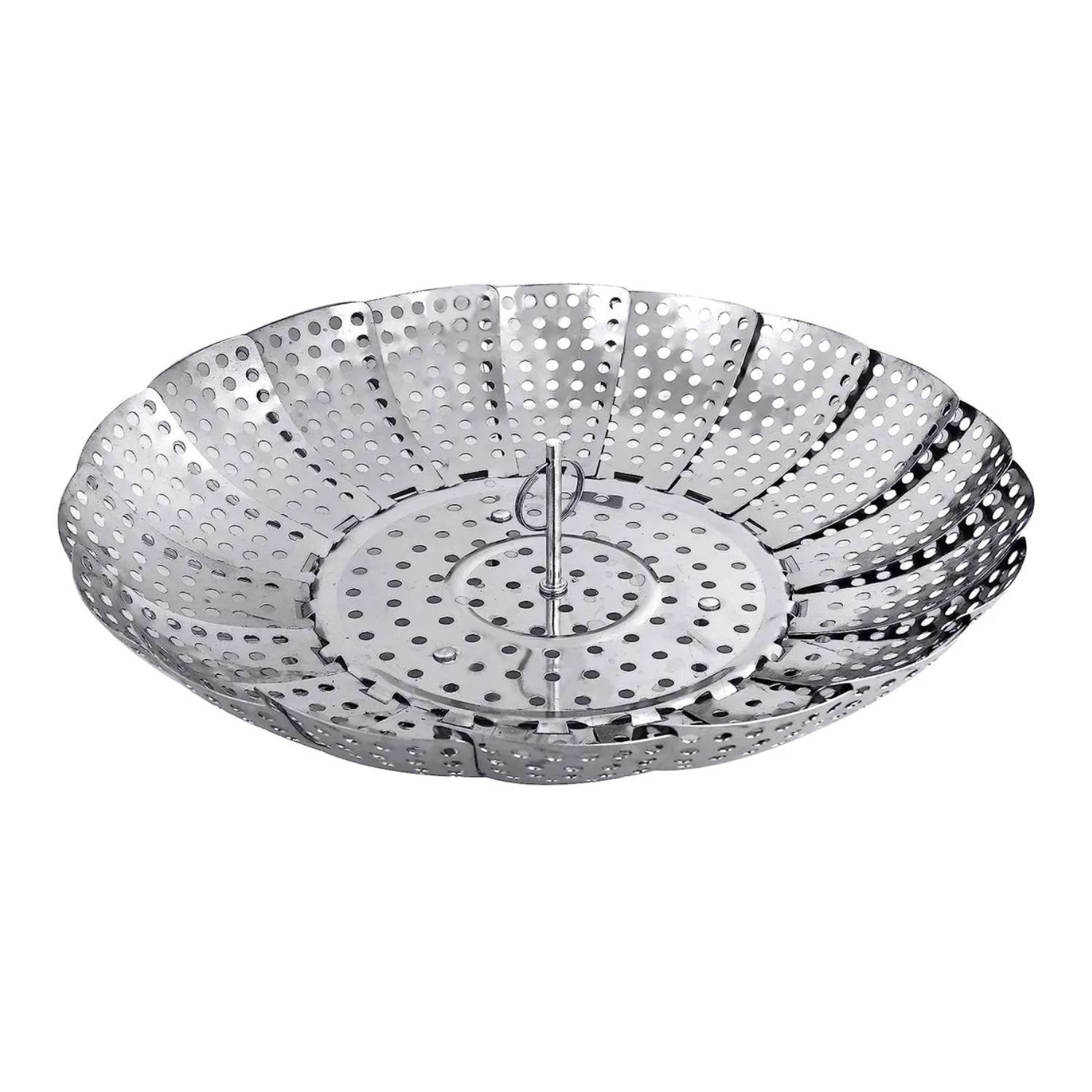 Vaporera Plegable Olla A Vapor Cesta Ajustable Para Cocina 23cm image number 0.0
