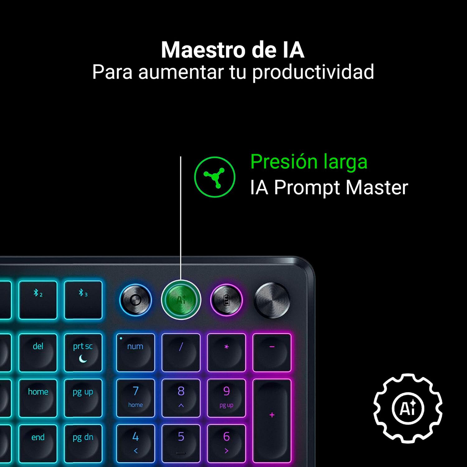 Teclado Gamer Razer Pro Type Ergo image number 8.0