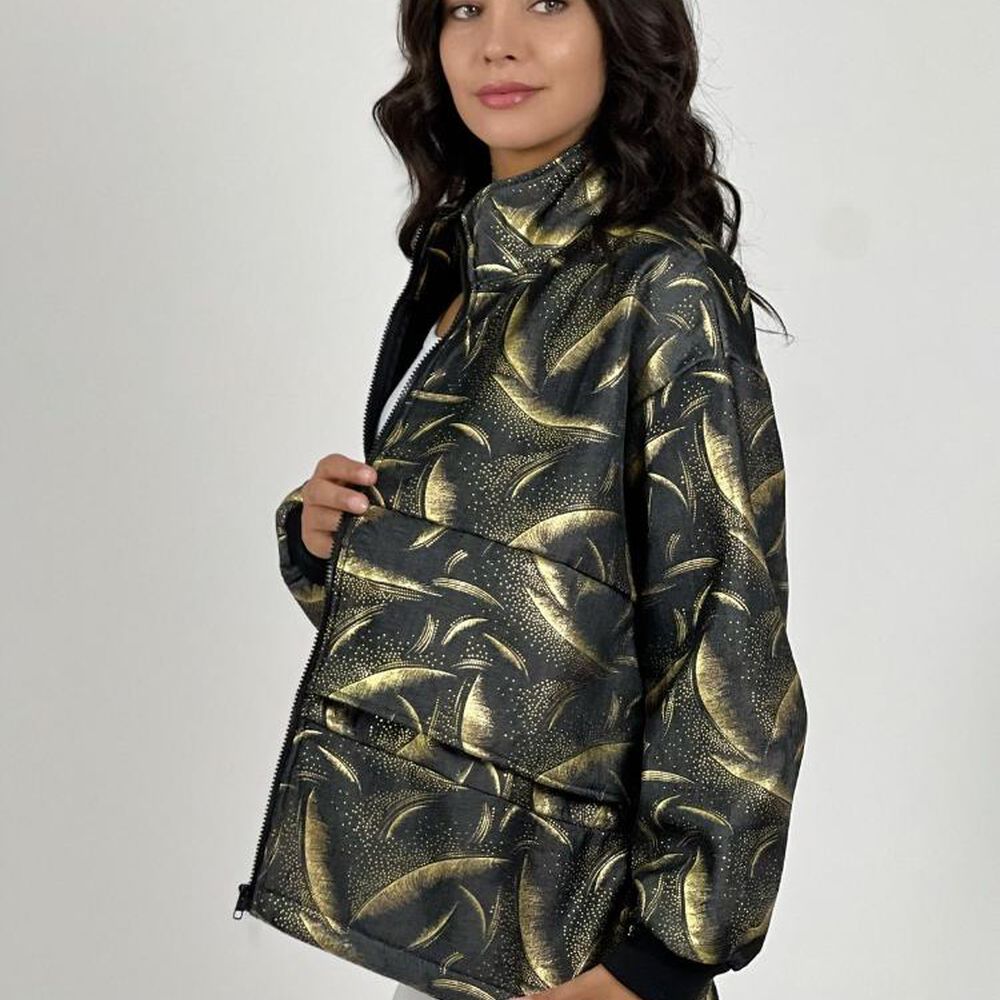 Chaqueta Con Cierre Ondas Y Puntos image number 3.0
