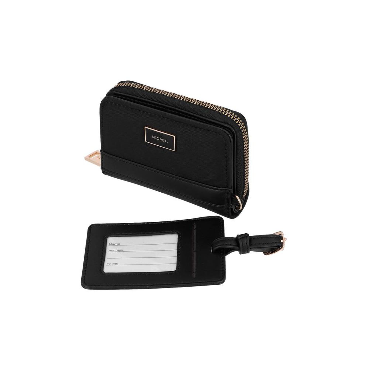 Billetera Secret Lucerna St6 S Negro image number 5.0