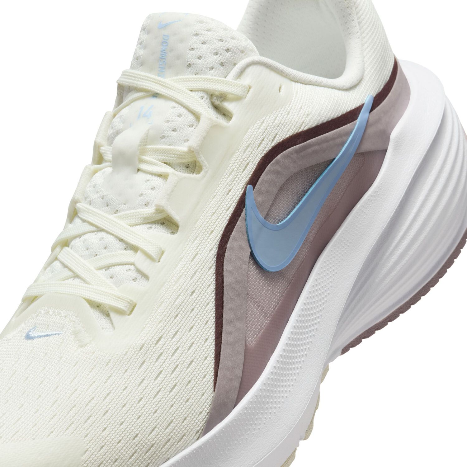 Zapatilla Nike Downshifter 14 Mujer Blanco image number 6.0