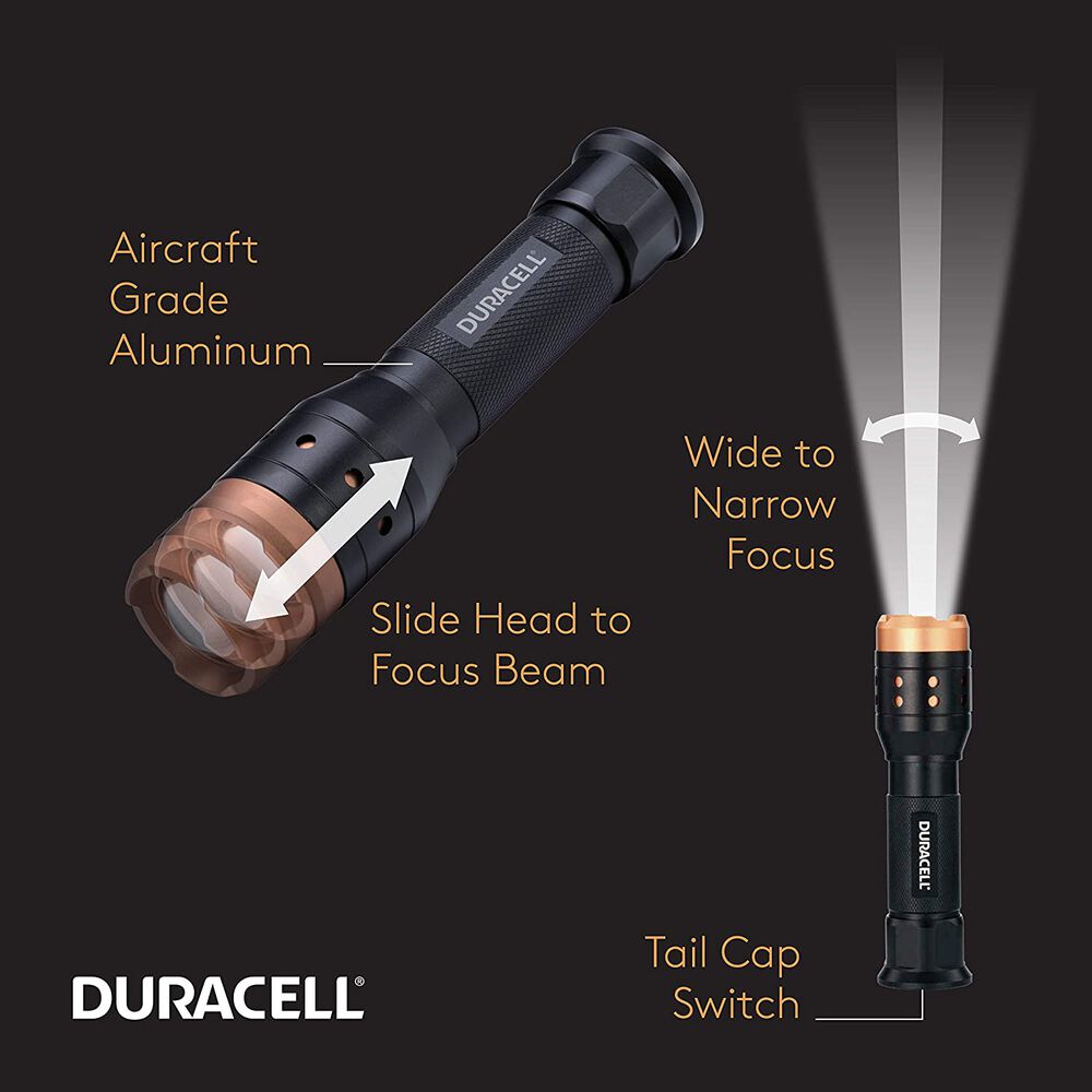 Linterna Duracell Focusing Infinity X1 De 350 Lumenes Led image number 3.0
