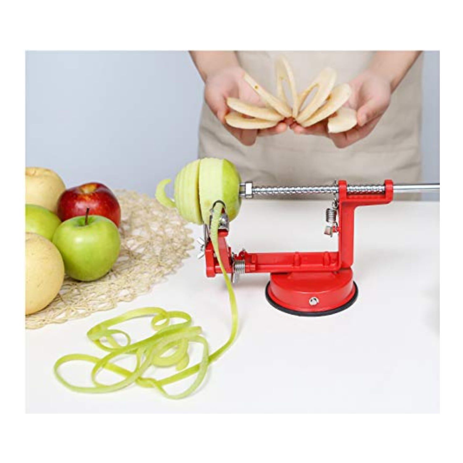 Maquina Cortador Rebanador Espiropapas Para Verduras Cocina image number 2.0