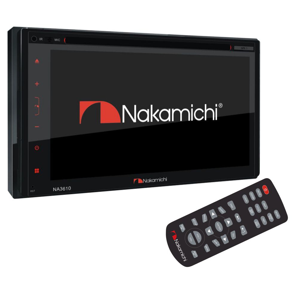 Radio Nakamichi Na3610 Doble Din Dvd Bluetooth Usb Gps image number 0.0