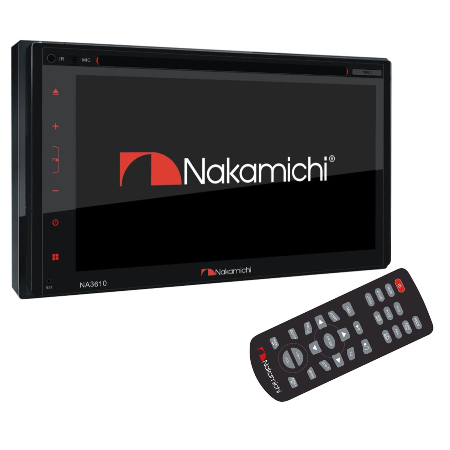 Radio Nakamichi Na3610 Doble Din Dvd Bluetooth Usb Gps image number 0.0