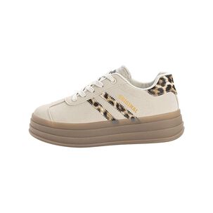 Zapatilla Lesser Beige Print Alquimia