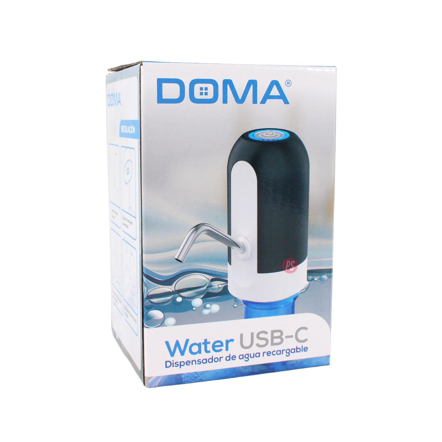 Dispensador De Agua Recargable Usb Tipo C Port&aacute;til - Ps image number 4.0