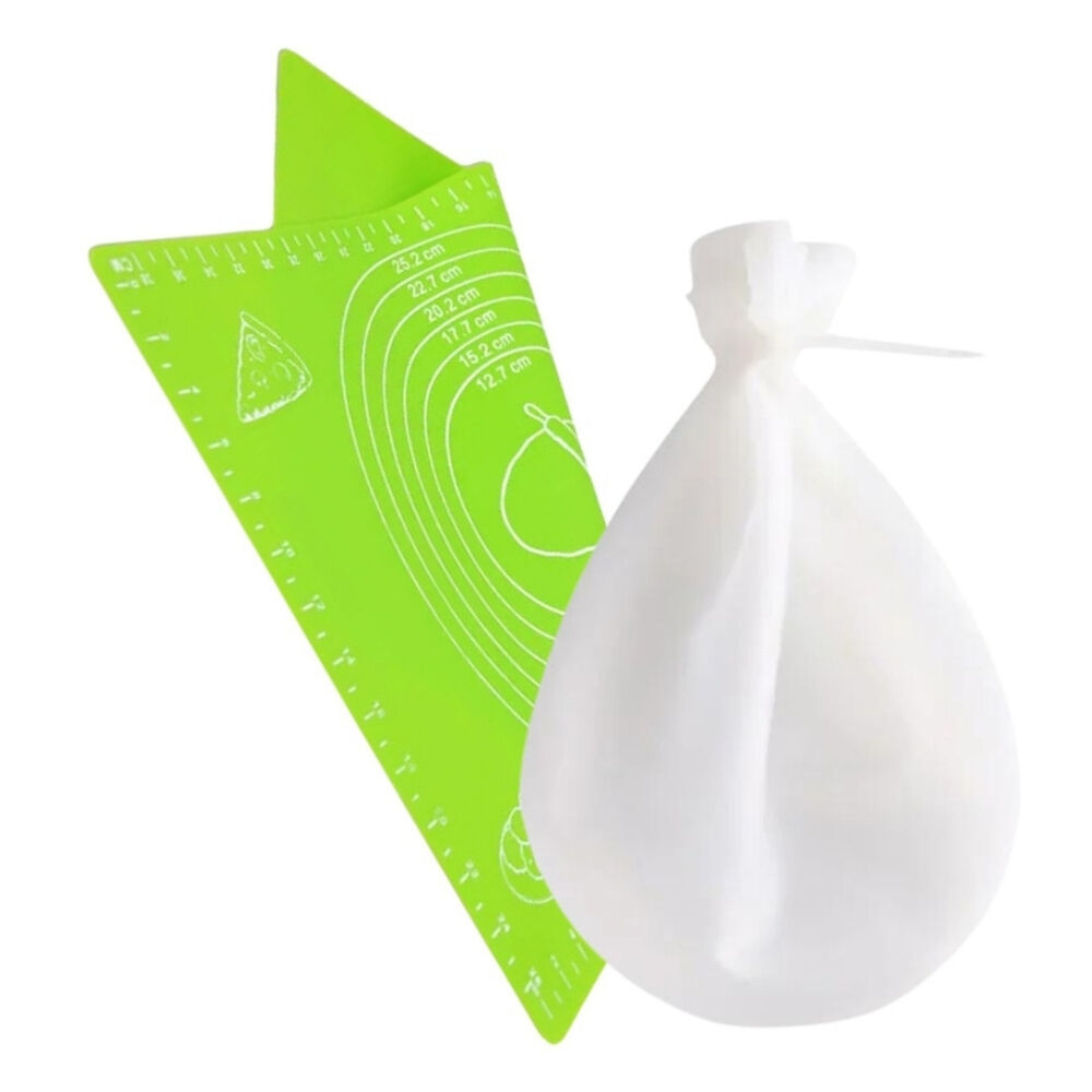 Set Para Amasar Tabla Más Bolsa De Silicona Utensilios Cocina image number 0.0