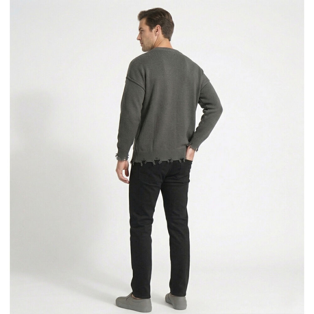 Pantalon Jeans Termico Regular Hombre image number 2.0