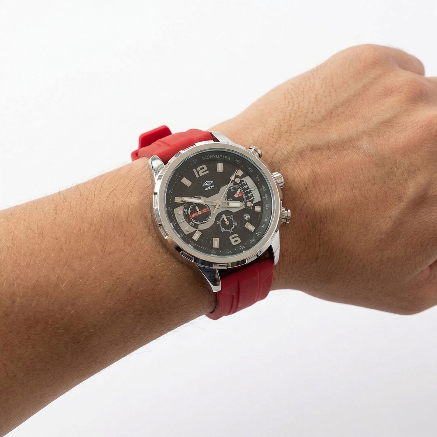 Reloj An&aacute;logo Hombre Umbro Plus Rojo Umbp-1500-192 image number 4.0