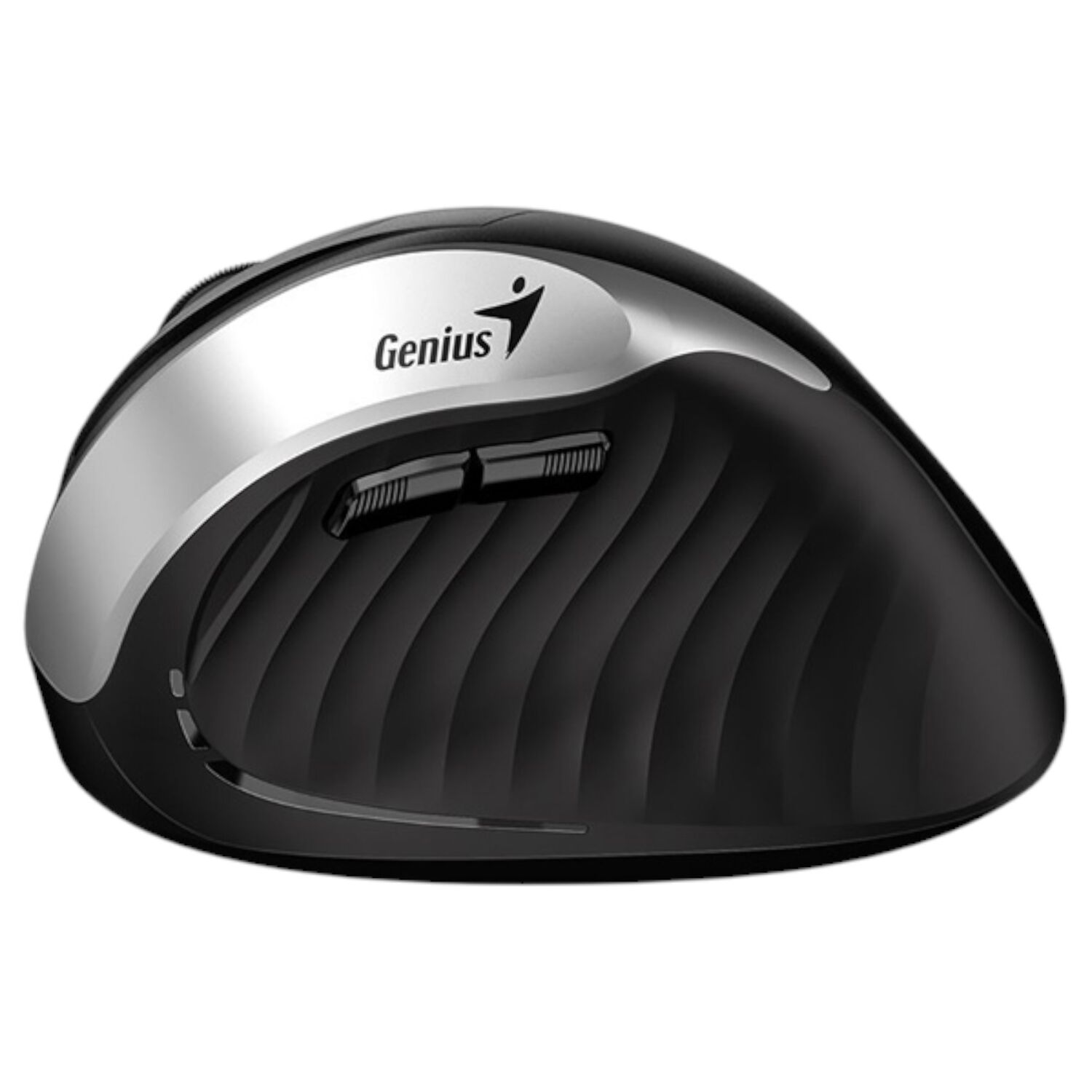 Mouse Genius Ergo 8250s Vertical Inal&aacute;mbrico Silver Grey image number 3.0