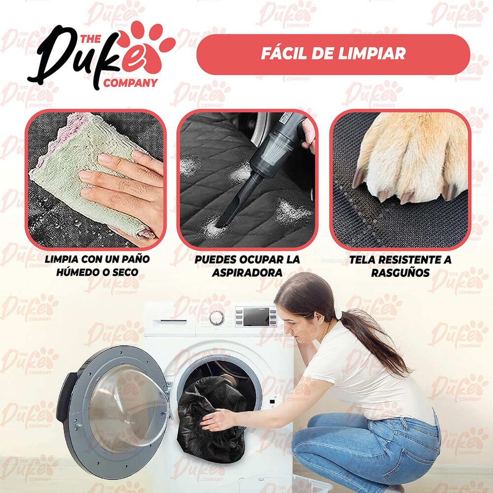 Funda Cobertor Maletero Auto Para Mascotas Duke Asiento image number 7.0