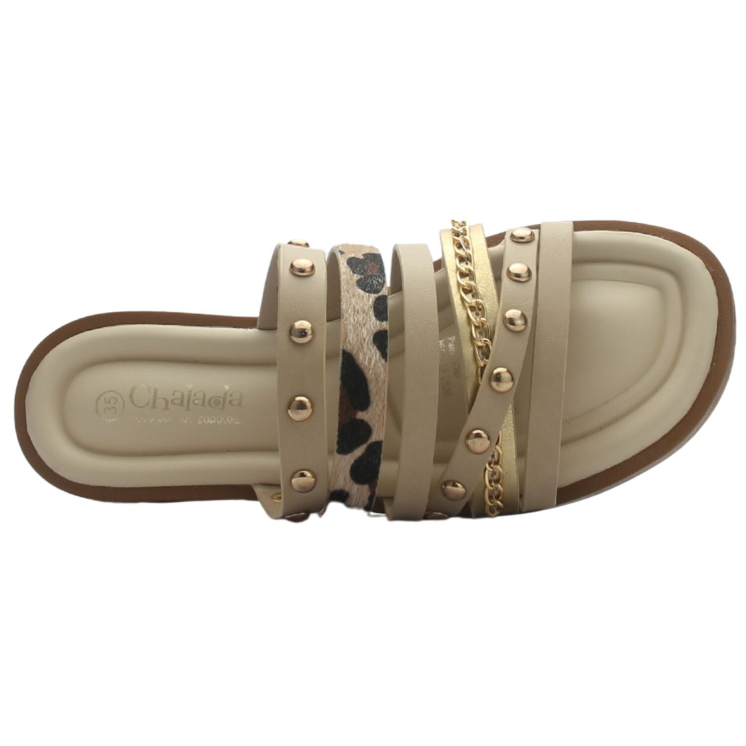 Sandalia Mujer Casual Beige Chalada Bellagio-7 image number 4.0