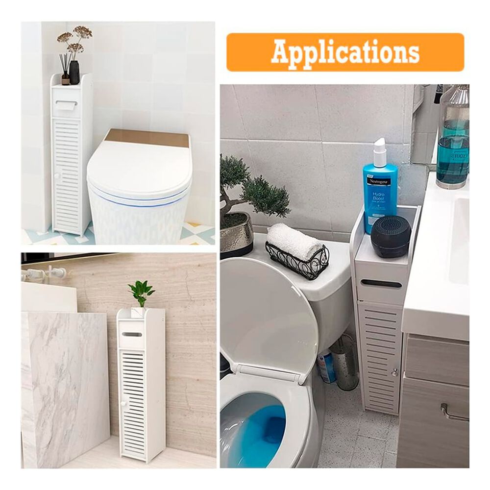 Armario Esquinero Ba&ntilde;o Tocador Multiuso Blanco image number 3.0