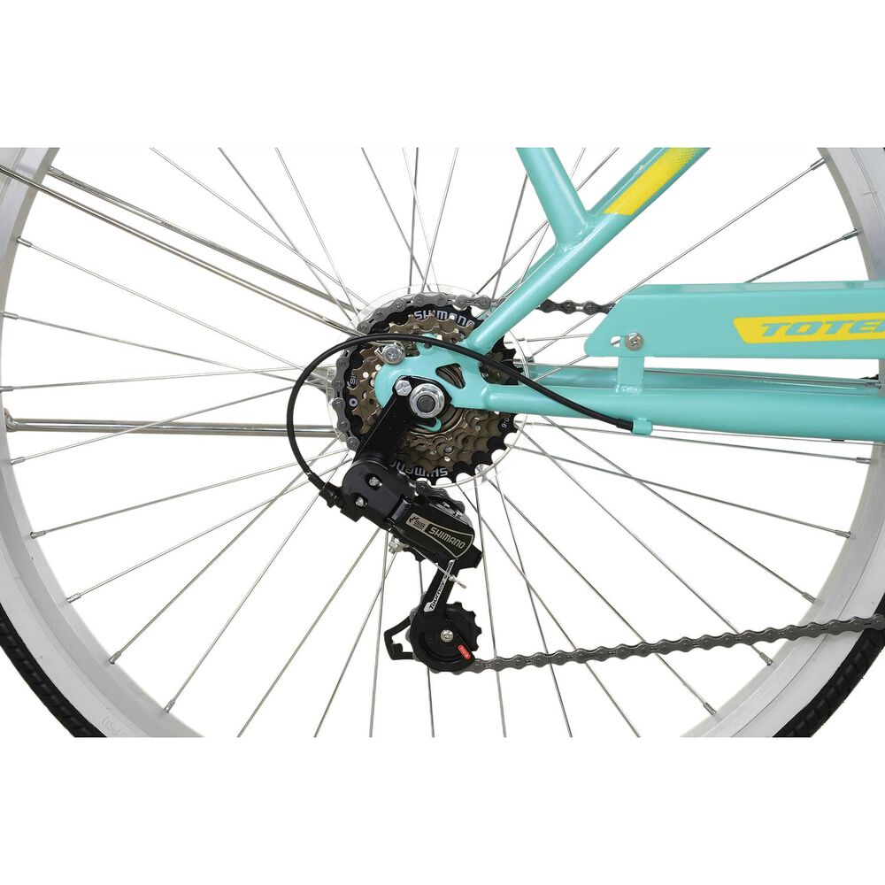 Bicicleta Totem City Dama Aro 26 Turquesa image number 7.0