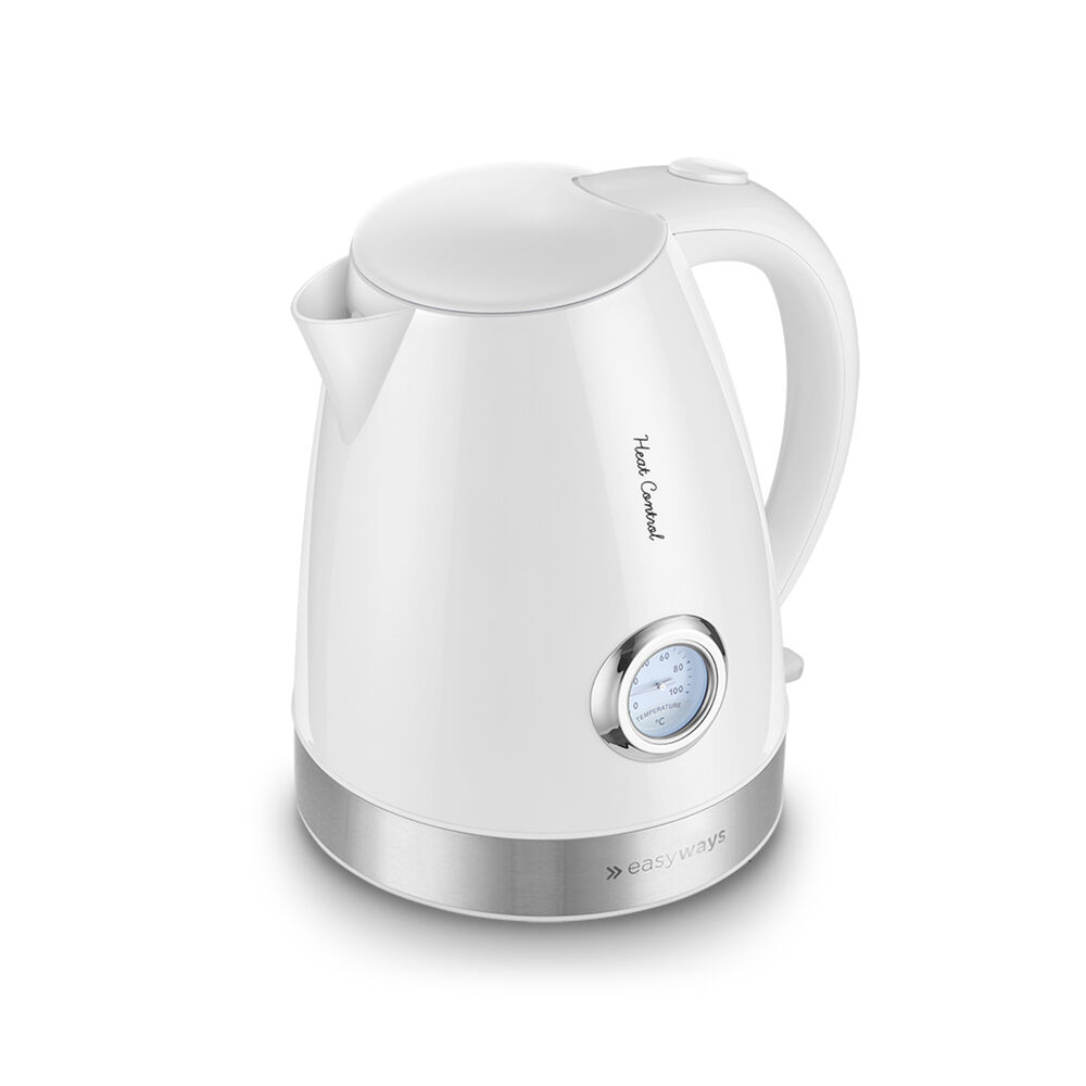 Hervidor Heat Control Blanco 1,7 L Easyways image number 2.0