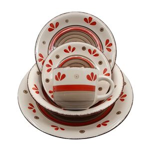 Juego De Loza Porcelana Vajilla 30 Piezas Hallen Emily Juego De Loza Porcelana Vajilla 30 Piezas Hallen Emily