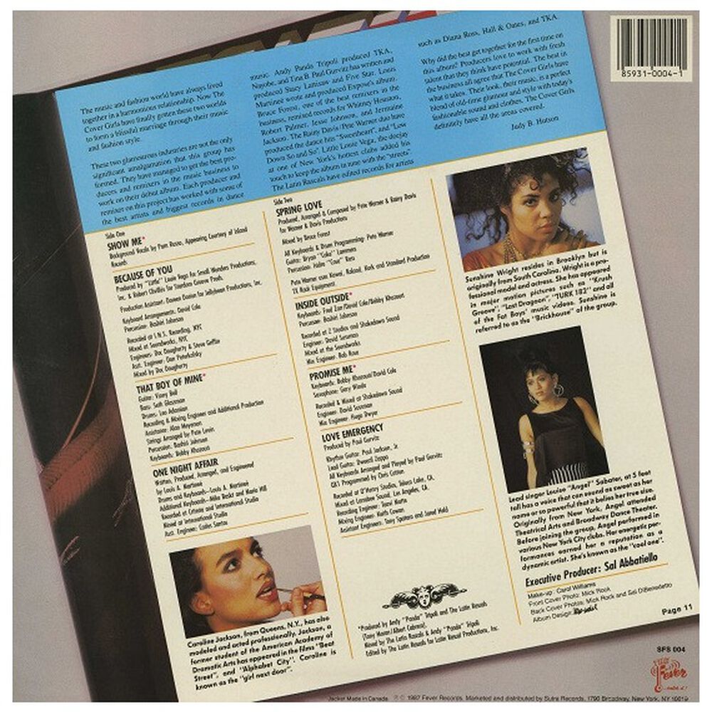 Cover Girls - Show Me | Vinilo Usado image number 1.0