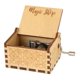 Caja Musical Madera Bts