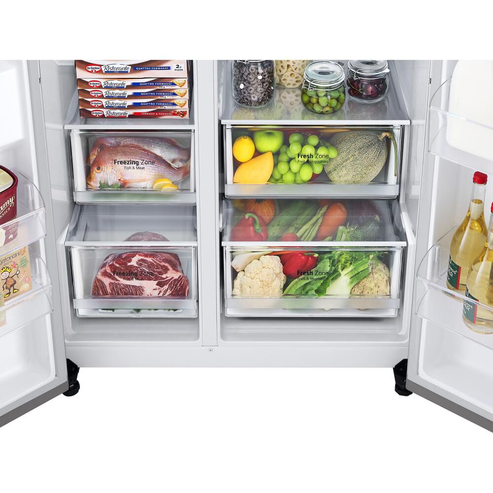 Refrigerador Side by Side LG GS66MPP / No Frost / 647 Litros / A+ image number 6.0